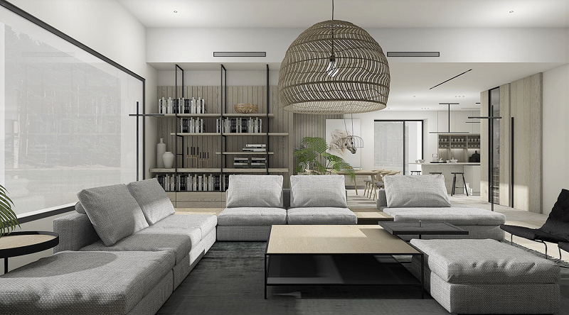 DNU Decor mang đến mẫu thiết kế nội thất chung cư 70m2 hiện đại