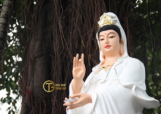 Tượng Phật Bà Quan Thế Âm Bồ Tát cao cấp, chất lượng tại Điêu khắc Trần Gia