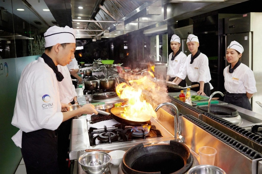 CHM là nơi học nấu ăn ở Hà Nội đạt tiêu chuẩn quốc tế